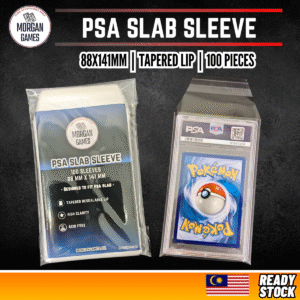 morgan 88 x 141mm psa slab sleeve 100 pieces