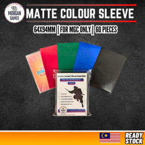 morgan matte sleeve 64x94mm 60 pieces