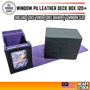 pu leather window deck box 120+