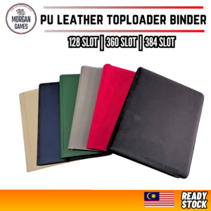 Morgan PU Leather Toploader Binder
