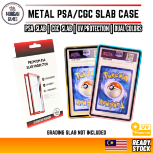 Dual Color Magnetic Metal Slab Case - PSA/CGC