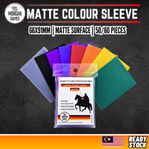 Morgan 66mm x 91mm Matte Sleeve - 60 Pieces