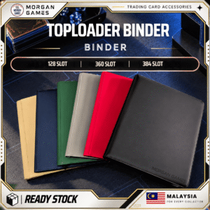 Morgan PU Leather Toploader Binder