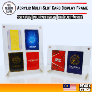 screw bolt multi card acrylic display holder