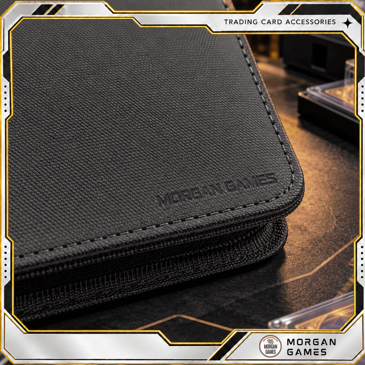 Morgan PU Leather Card Binder - Image 3