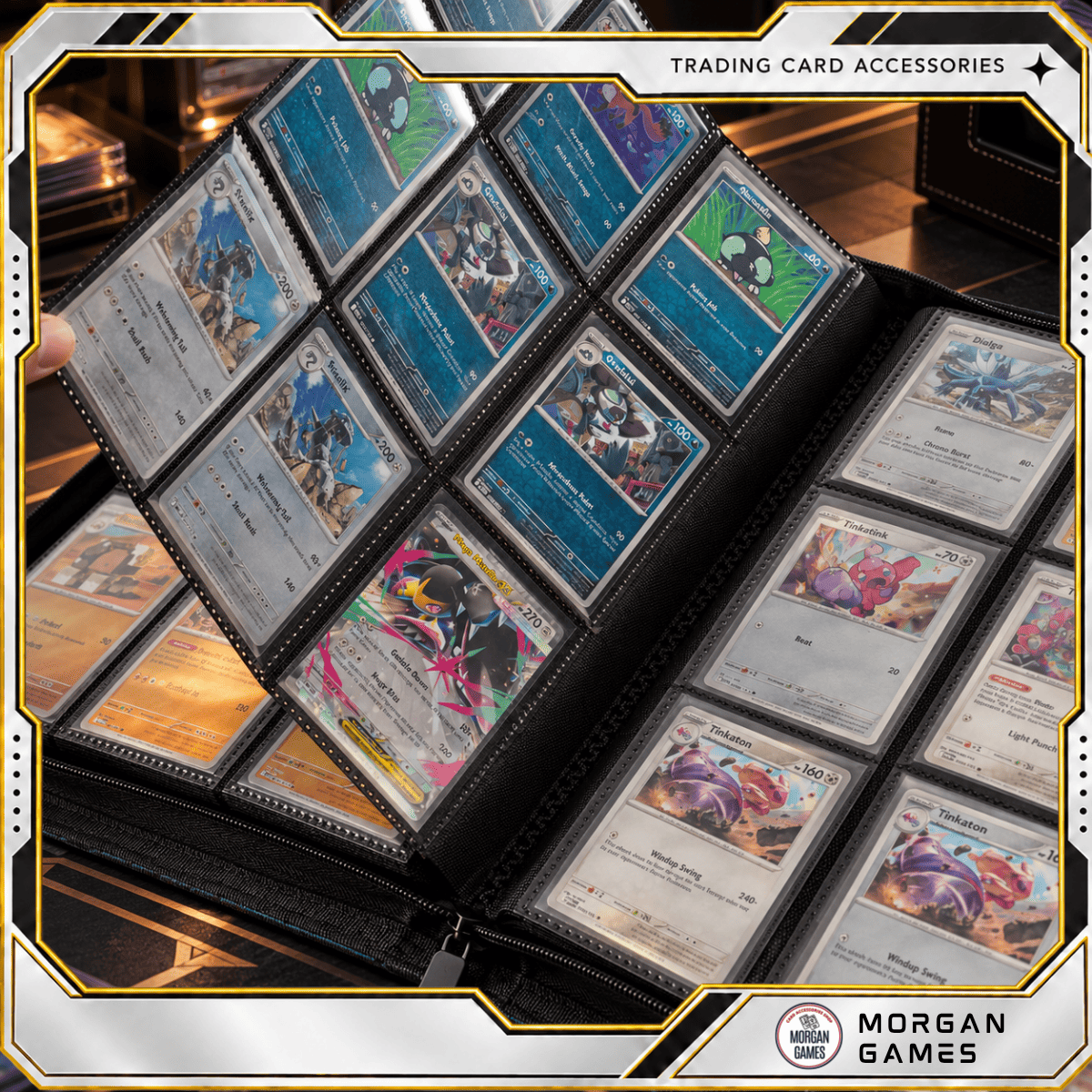 Morgan PU Leather Card Binder - Image 5