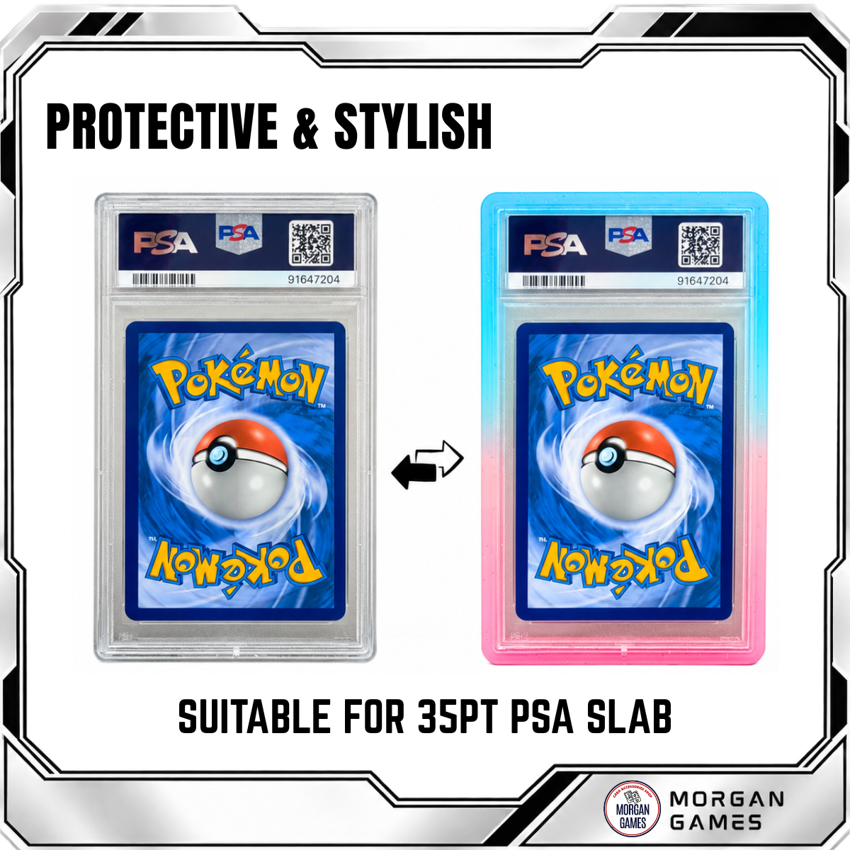 Hard TPU 35PT PSA Slab Bumper Protector - Mix Colored - Image 6