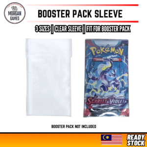 booster pack sleeve 50 pieces