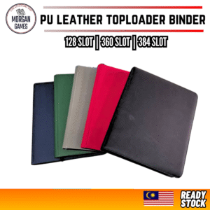 morgan pu leather toploader binder