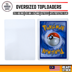 oversized toploader 10 pieces