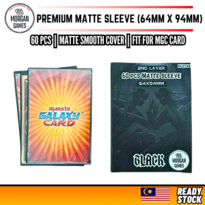premium matte sleeves 64x94mm 60 pieces