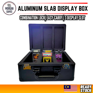Premium Aluminium Grading Slab Storage Box Case with Combination Lock