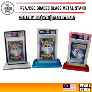 Premium Slab Case Metal Stand | Fit for PSA/CGC Graded Card Metal Case
