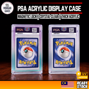 PSA Magnetic Display Acrylic Case For PSA Graded Cards | UV Protection
