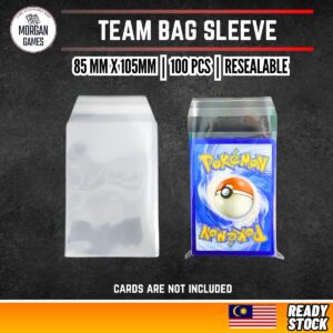 100pcs Morgan Team Bag Sleeves